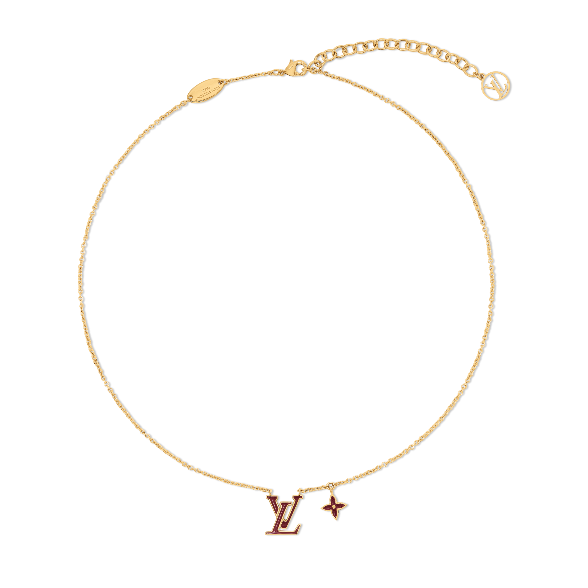 LV Iconic Enamel Necklace S00 - Women - Fashion Jewelry | LOUIS
